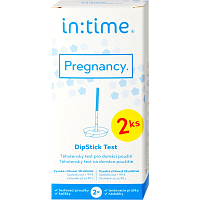 Primeros Intime Schwangerschaftstest DipStick mit Bechern, 2 Stück