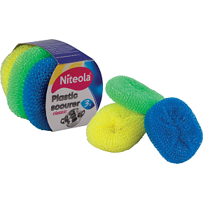 Niteola Colorka Kunststoff Scheuerpad 3 Stück