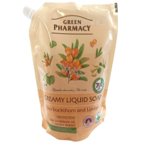 Green Pharmacy Rakytník und Lime Flüssigseife Nachfüllpackung 460 ml