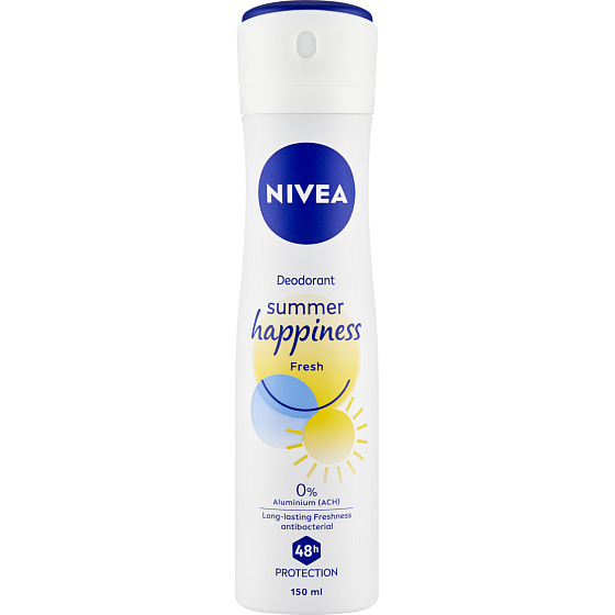 Nivea Summer Happiness Deodorant Spray, 150 ml