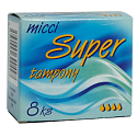 Micci Super Damen Tampons 8 Stück
