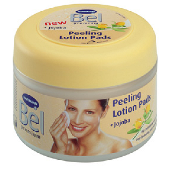 Bel Cosmetic Premium Lotion Pads Jojoba feuchtigkeitsspendendes Peeling 24 Stück