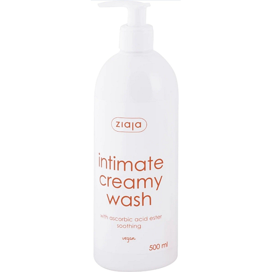 Ziaja Intima Ascorbinsäure cremige Intimhygiene gegen Reizungen 500 ml