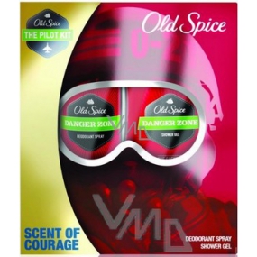 Old Spice Danger Zone 250 ml Duschgel + 125 ml Deospray, Kosmetikset