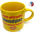 Nekupto Geschenke mit Humor Ich bin eine natürliche Blondine, bitte sprechen Sie langsam Becher 0,4 l 1 Stück