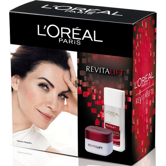 Loreal Paris Revitalift Tagescreme 50 ml + Milch 200 ml, Kosmetikset