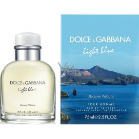 Dolce & Gabbana Hellblau für Homme Vulcano Eau de Toilette 75 ml