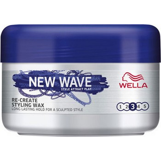 Wella New Wave Re-Create Stylingwachs Haarwachs 75 ml