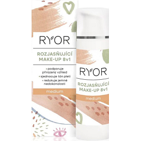 RYOR Aufhellendes Make-up 8v1 Medium, 30 ml