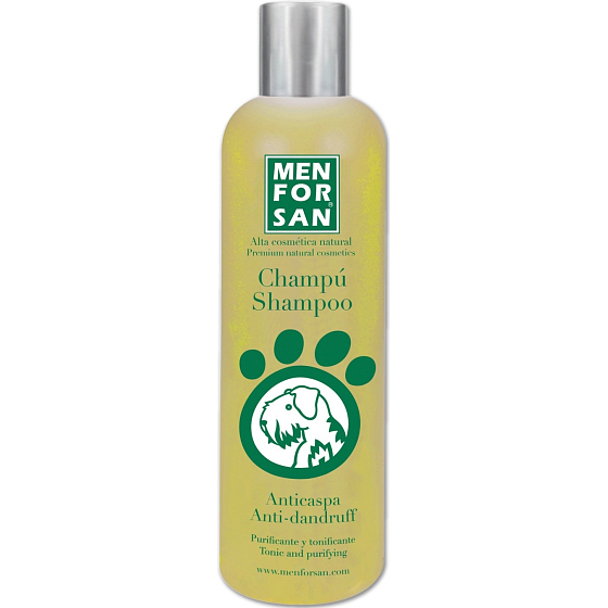 MenForSan Lemon Anti-Dandruff Naturshampoo für Hunde 300 ml