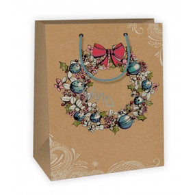 Ditipo Geschenk Kraftbeutel 18 x 8 x 24 cm Kranz
