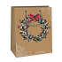 Ditipo Geschenk Kraftbeutel 18 x 8 x 24 cm Kranz