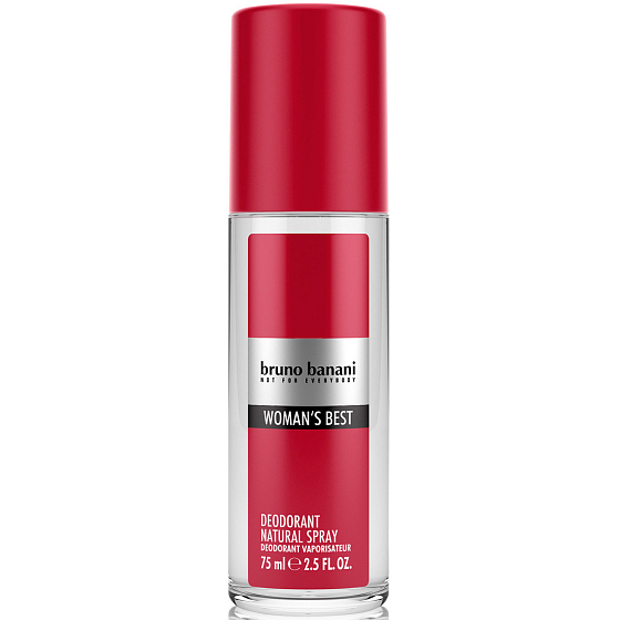 Bruno Banani Bestes parfümiertes Deodorantglas für Frauen 75 ml