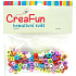 CreaFun Perlen Alphabet 6 x 6 mm 100 Stück