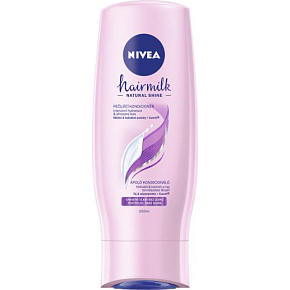 Nivea Hairmilk Natural Shine pflegender Conditioner, 200 ml