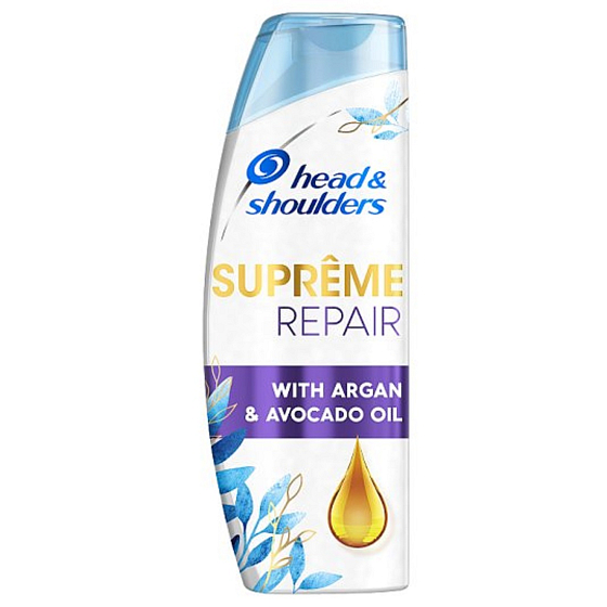 Head & Shoulders Supreme Repair Schuppen-Haarshampoo mit Arganöl 270 ml