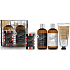 Baylis & Harding Men Ginger and Lime Haarshampoo 300 ml + Aftershave 200 ml + Duschgel 300 ml + Schnurseife 200 g + Drahtkorb, Kosmetikset für Männer