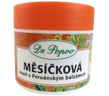 Dr. Popov Calendula Salbe mit peruanischem Balsam gegen Narben, Druckstellen, Hornhaut bei müden Beinen, Atem 50 ml