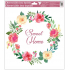 Fensterfolie ohne Kleberkranz Sweet Home 33 x 30 cm