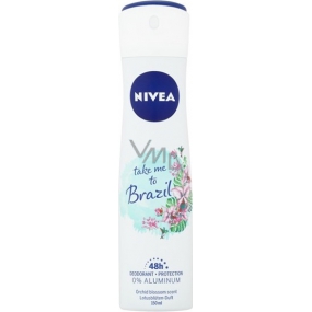Nivea Bring mich nach Brasilien Deodorant Spray für Frauen 150 ml