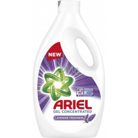 Ariel Lavender Frische flüssiges Waschgel für fleckenfreie Wäsche 48 Dosen 2,64 l