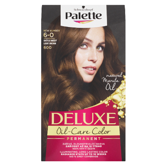 Schwarzkopf Palette Deluxe Haarfarbe 6-0 Hellbraun 115 ml
