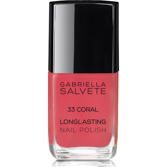 Gabriella Salvete Longlasting Enamel langanhaltender Nagellack mit hohem Glanz 33 Coral 11 ml