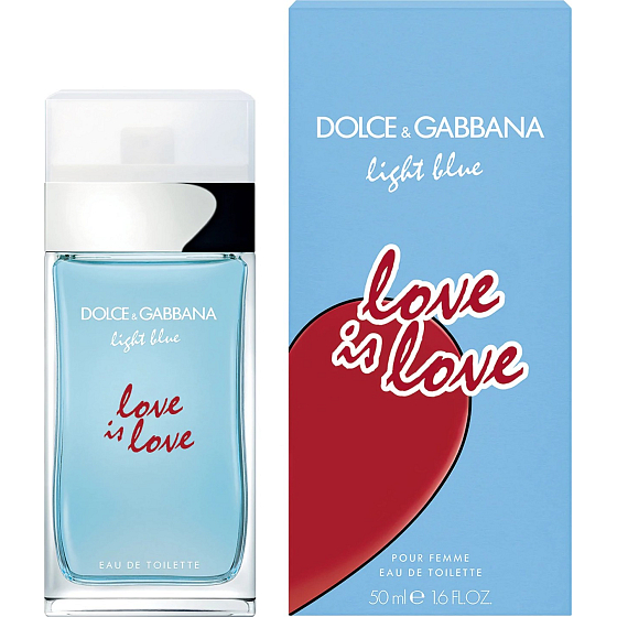 Dolce & Gabbana Light Blue Love is Love Eau de Toilette für Frauen 50 ml