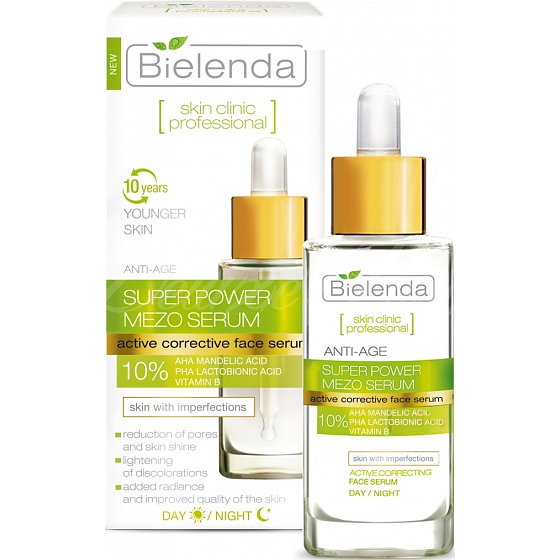Bielenda Skin Clinic Professional korrigierendes Gesichtsserum 30 ml