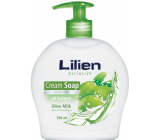 Lilien Exclusive Olive Milk cremiger Flüssigseifenspender 500 ml