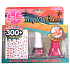 Bo-Po Tropical Bliss Nagellack Peeling Sterne 2,5 ml + Peeling Nagellack Dunkelrosa 2,5 ml + Nagelsticker, Kosmetikset für Kinder