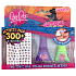Bo-Po Supergal Peeling Nagellack lila 2,5 ml + Peeling Nagellack hellgrün 2,5 ml + Nagelsticker, Kosmetikset für Kinder