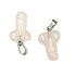 Rosemarys Penis zum Glück, Anhänger Naturstein handgeschliffen ca. 11 x 22 mm, Liebesstein