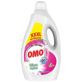 Omo Brilliant Color Waschgel für Buntwäsche 100 Dosen 5 l