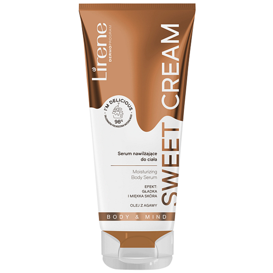 Lirene I'm Delicious Sweet Cream Feuchtigkeitsspendendes Körperserum 200 ml