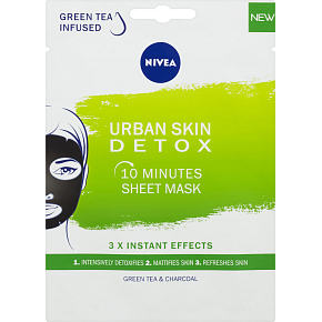 Nivea Urban Skin Detox-Gesichtsmaske, 1 Stk