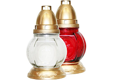 HABAčeK kleine Grabkerze im Glas, 1 Stk