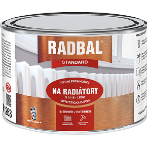 Radbal Standard S2119 Heizkörperfarbe, weiß, 375 ml