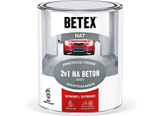 Betex S2131 2v1 Grund- und Deckfarbe für Beton 0840 rotbraun, 800 g
