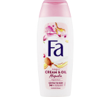 Fa Duschcreme Cream and Oil Magnolia mit Magnolia-Duft, 400 ml