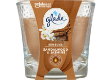 Glade Duftkerze Sensual Sandalwood & Jasmine, 129 g