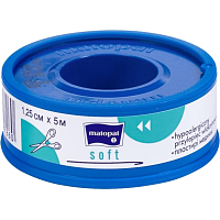 Matopat Soft Verband auf Rolle, 1,25 cm × 5 m