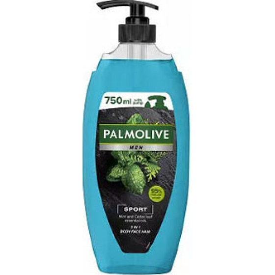 Palmolive Sport Duschgel für Männer mit Pumpe, 750 ml