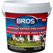 Bros-Geruchsschranke gegen Maulwürfe, Hunde und Katzen, 450 ml