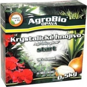 AgroBio Plus Kristalldünger Start für 500 l Gießen 0,5 kg