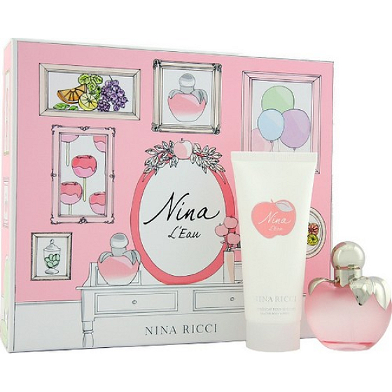 Nina Ricci Nina L Eau Eau de Toilette 50 ml + Körperlotion 100 ml, Geschenkset