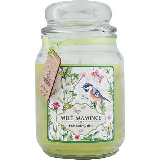 Böhmen Geschenke Liebe Mutter Duft Geschenk Kerze in Glas Brennzeit 105-120 Stunden 510 g