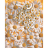Nekupto Geschenk Papiertüte 14 x 11 x 6,5 cm Gänseblümchen, 084 01 KAS