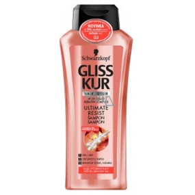 Gliss Kur Ultimate Resist Shampoo für schwaches, erschöpftes Haar 400 ml