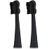 MegaSmile Black Whitening Sonic Soft Ersatzkopf für Schallzahnbürste 2 Stück, Duopack